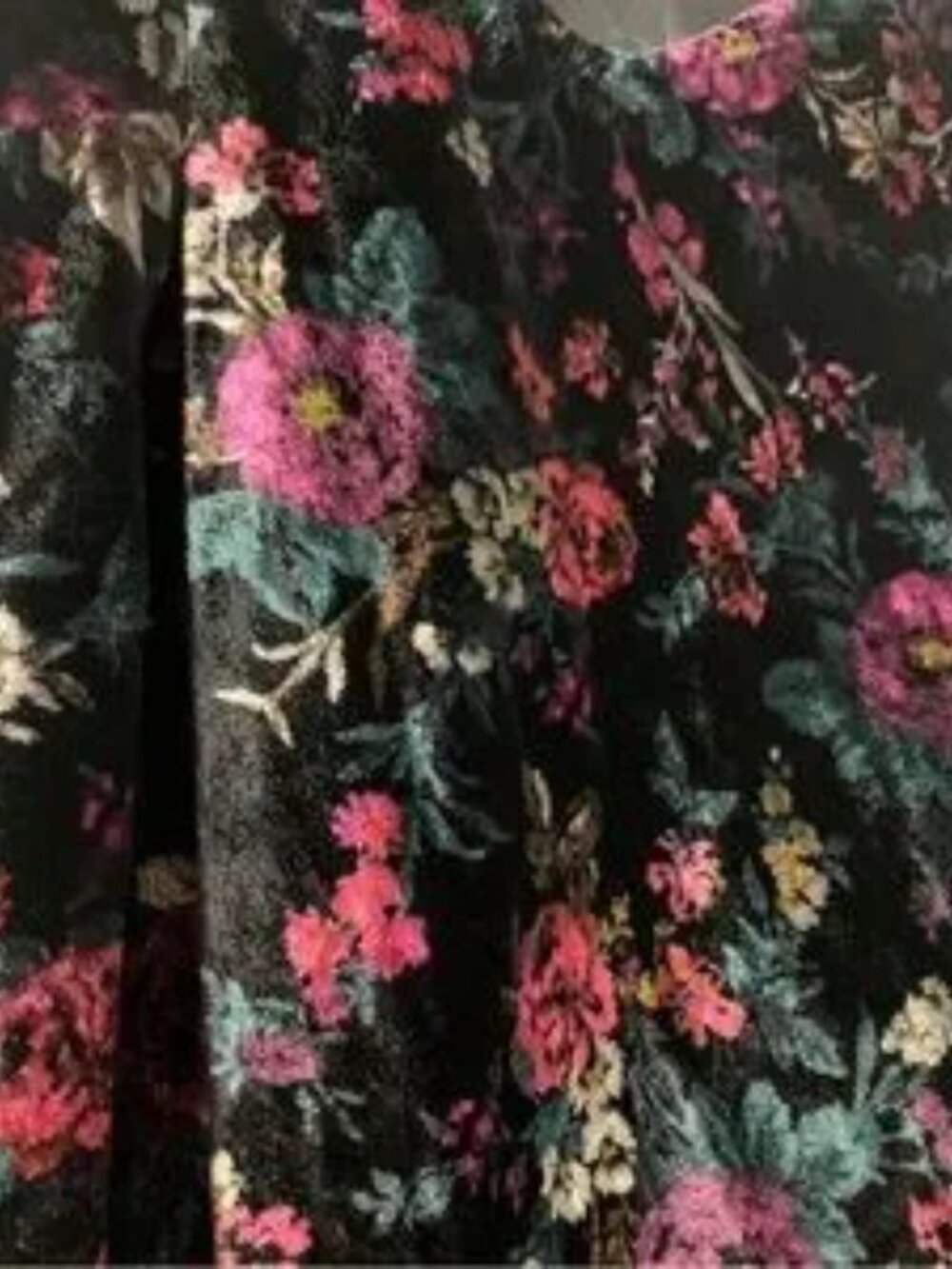 Torrid Velvet Floral Tank Top Whimsigoth Fairy Grunge Women’s - Picture 4 of 4